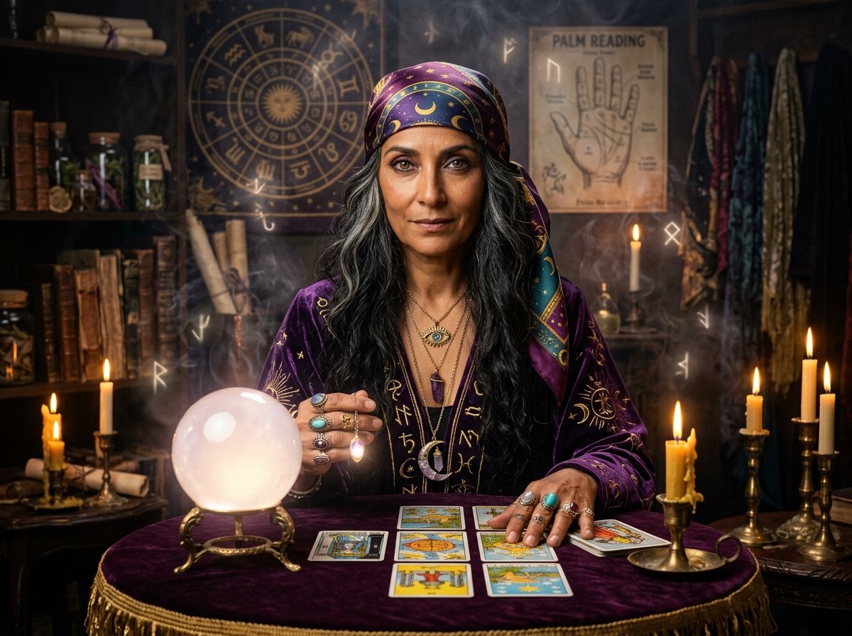 أم عباس - العرّافة والمأم عباس